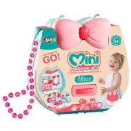 Mini zestaw do makijażu w małej torebce, 16 elementów