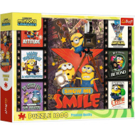 Minionki 3 - klatki z filmu, puzzle 1000 elementów - Trefl