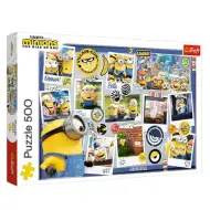Minionki Szalona kolekcja zdjęć 500-elementowe puzzle - Trefl