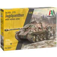 Model Italeri 1/35 Sd.Kfz.173 Jagdpanther z załogą w zimowych mundurach