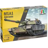 Model czołgu M1A1 Abrams Italeri w skali 1/35