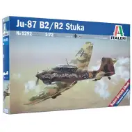 Model samolotu bombowca nurkującego Italeri 1/72 Ju-87 B2/R2 Stuka