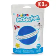 Modelight 100 g niebieska masa plastyczna – Carioca