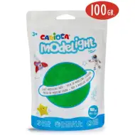 Modelight 100g zielona masa plastyczna - Carioca