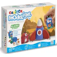 Modelight Maxi Play Box Kosmici zestaw z ciastoliną - Carioca