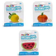 Modelight Owoce, plastelina w różnych wariantach, 30g, 1 sztuka - Carioca