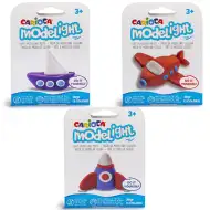 Modelight Pojazdy z plasteliny, różne rodzaje, 30g, 1 sztuka - Carioca