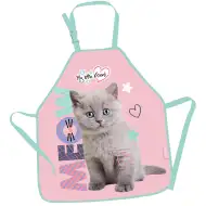 Mój mały przyjaciel Fluffy Kitty fartuszek malarski z kotkiem