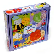 Mój pierwszy puzzle: Małe ogrodowe 4 w 1 puzzle dla dzieci