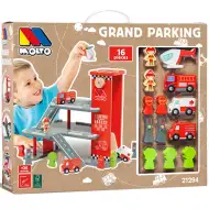 Molto: Nature Grand Parking drewniany zestaw do zabawy – garaż