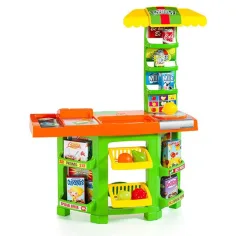Molto: Zestaw do zabawy Mini Market 14 sztuk 58x28x77 cm zdjęcie 2