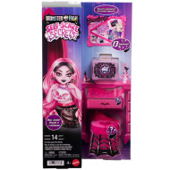 Monster High Pielęgnacja Straszydeł Draculaura lalka z akcesoriami - Mattel
