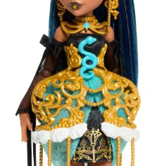 Monster High: Strasznie Słodkie Urodziny – lalka Cleo De Nile z balonem i prezentem - Mattel zdjęcie 2