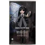 Monster High X Wednesday: lalka Wednesday Addams - Mattel