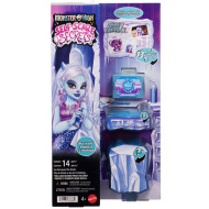 Monster High Zabiegi Piękności dla Straszyciółek Abbey Bominable lalka z akcesoriami - Mattel