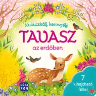 Móra: Zajrzyj, poszukaj! - Wiosna w lesie, książka z 7 rozkładanymi okienkami