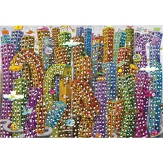 Mordillo Dżungla puzzle 2000 elementów - Clementoni zdjęcie 2