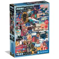 More is More: Podróże i kultura 1000-elementowe puzzle - Clementoni