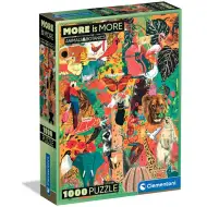 More is More: Zwierzęta i botaniczne cuda HQC 1000-elementowe puzzle - Clementoni