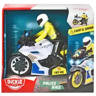 Motocykl policyjny z dźwiękiem i światłem - Dickie Toys