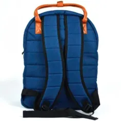 Must: Niebieski zaokrąglony plecak szkolny, plecak 40x30x12cm zdjęcie 3