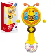Music World: Bębenek kulkowy z pszczółką 17 cm