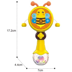 Music World: Bębenek kulkowy z pszczółką 17 cm zdjęcie 3