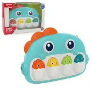 Music World: Dino przyjaciel - pianinko dla dzieci 30 cm