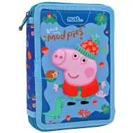 Musisz... Peppa świnka George wypełniony piętrowy piórnik