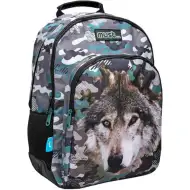 Must... Animal Planet plecak szkolny z motywem wilka, 33x16x45 cm