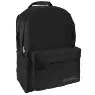 Must: Czarny Monochrome RipStop plecak szkolny, plecak 32x17x42cm