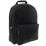 Must: Czarny Monochromowy plecak szkolny, rozmiar 32x17x42cm