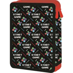 Must: Disney Gamer dwupoziomowy piórnik z wyposażeniem 15x5x21 cm zdjęcie 2