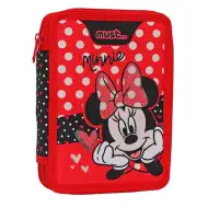 Must: Disney Minnie Mouse dwukomorowy piórnik z wyposażeniem