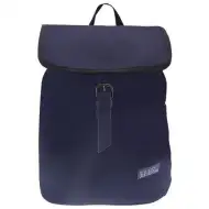 Must: Niebieski plecak szkolny z klamrą, 22x11x31cm