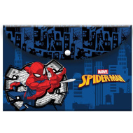 Must-have: teczka zapinana na zatrzask z motywem Spider-Mana w rozmiarze A4.