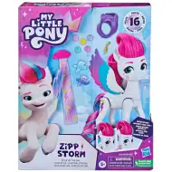 My Little Pony: Styl dnia – Zipp Storm, zestaw 16 figurek z naklejkami i akcesoriami – Hasbro
