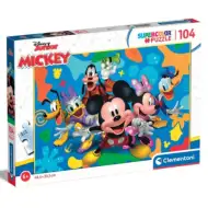 Myszka Miki i przyjaciele Supercolor puzzle 104 elementów - Clementoni