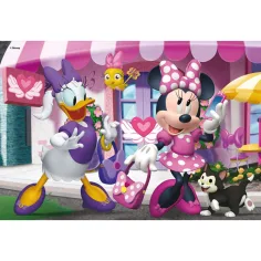 Myszka Minnie 2 w 1 układanka 108 elementów i kolorowanka 50x35 cm - Lisciani zdjęcie 2