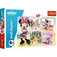 Myszka Minnie: Urocza Minnie puzzle 60 elementów - Trefl