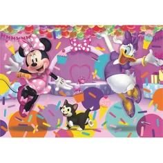 Myszka Minnie i przyjaciele Supercolor Maxi puzzle 104 elementy - Clementoni zdjęcie 2