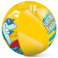 Nadmuchiwana piłka plażowa w wzór rekina 50 cm - Mondo Toys