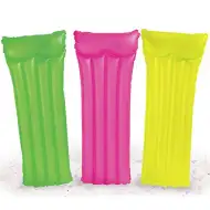 Nadmuchiwany neonowy materac dmuchany w 3 wariantach - Intex