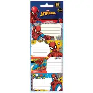 Naklejki na zeszyty z motywem Spidermana, 20 sztuk, samoprzylepne