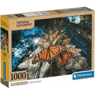 National Geographic - Wspaniałe motyle 1000-elementowe puzzle - Clementoni