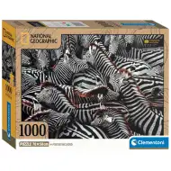 National Geographic - Zebry 1000-elementowe puzzle - Clementoni