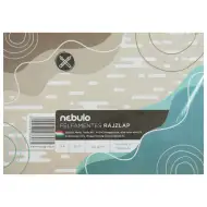 Nebulo: Bezkwasowy papier rysunkowy A/4 120g klejony 20 arkuszy/opakowanie w folii