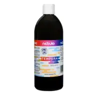 Nebulo: Czarna płynna tempera w butelce 500 ml