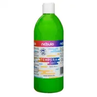 Nebulo: Jasnozielona, płynna tempera w butelce 500 ml