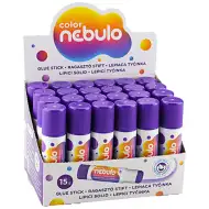 Nebulo: Klej w sztyfcie zmieniający kolor 15g 1 szt.